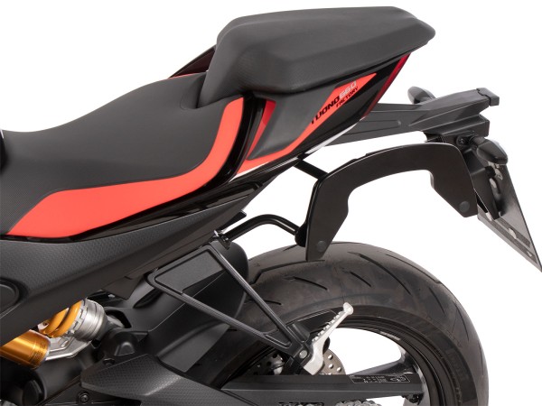 C-Bow side carrier black for Aprilia Tuono 660 Factory (2022-) Hepco & Becker