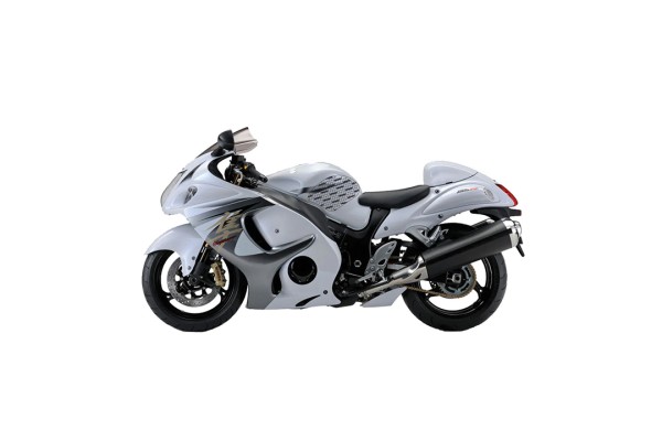 Stompgrip klar, Icon, für Suzuki GSX1300R Hayabusa, 1999-2016