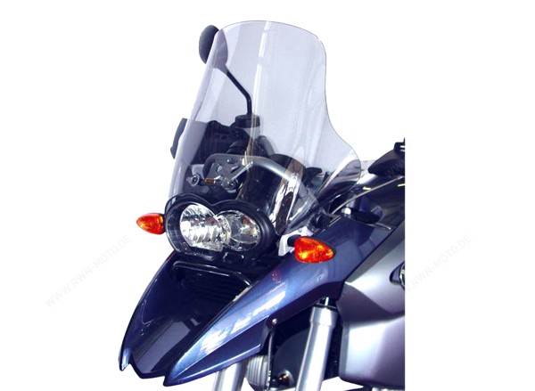 True-to-original windshield for BMW R 1200 GS