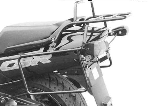 Tubular luggage rack top case carrier and side case carrier for Honda CBR 1000 F (89-92) Hepco & Becker