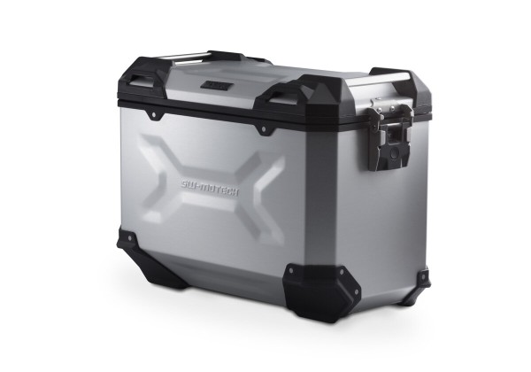 SW Motech TRAX ADV L aluminum case 45L silver right