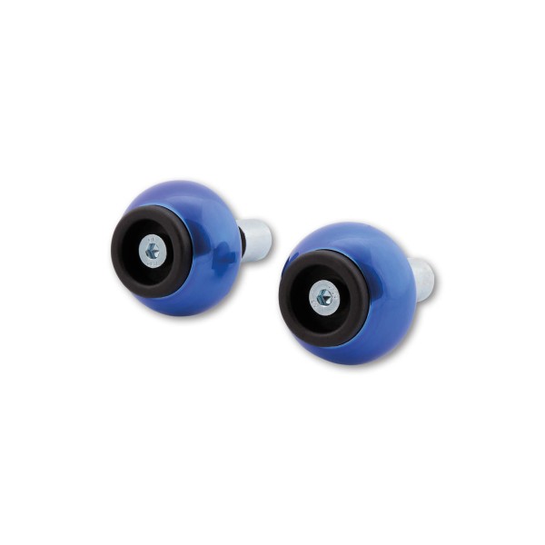 LSL Lenkergewicht Crash Ball Classic, für Lenker mit 18 mm Innendurchmesser (Stahl-Lenker), blau