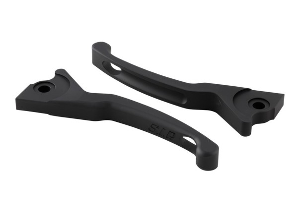 Sport lever set brake Shorty for Vespa, right and left, black matt