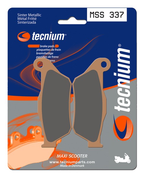 Tecnium Maxi Scooter sintered metal brake pads - MSS337