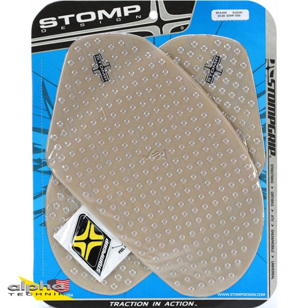 Stompgrip klar, Volcano, für Suzuki GSX-R1000, 2003-2004