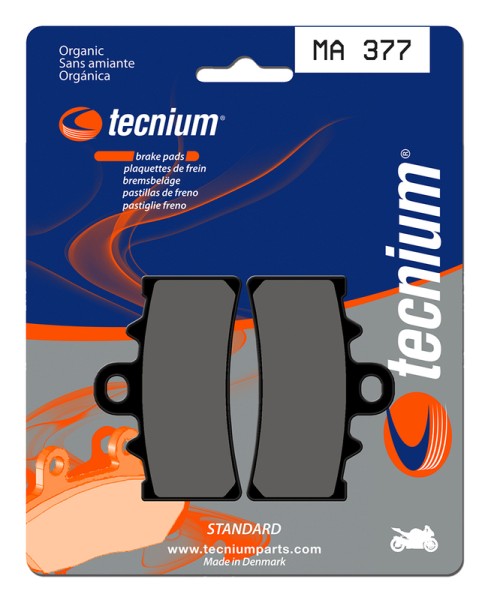 Tecnium Street Organic Brake Pads - MA377