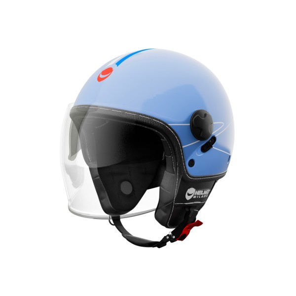 Helmo Milano Demi Jet Eos blue glossy