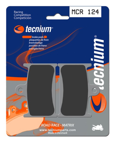Tecnium Racing sintered metal carbon brake pads - MCR124