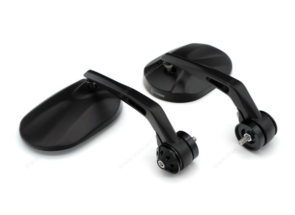 Handlebar end mirror, black for Moto Guzzi V7 850 2021-