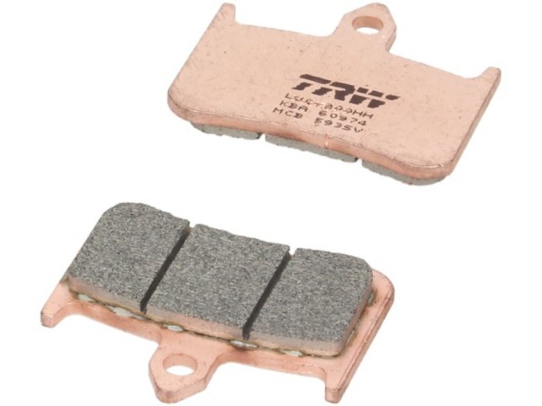 TRW front brake pad set MCB593SV, sintered metal, homologated ECE R90