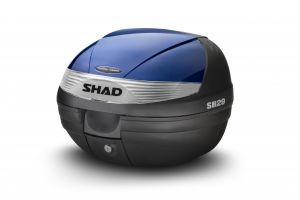 Shad lid, SH29, blue, lacquered, plastic, D1B29E01