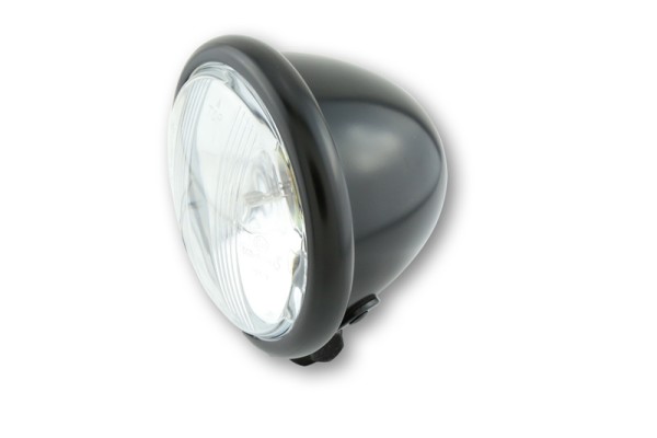 HIGHSIDER smart 4 1/2 inch headlight Bates Style Black E-approved (1pc)