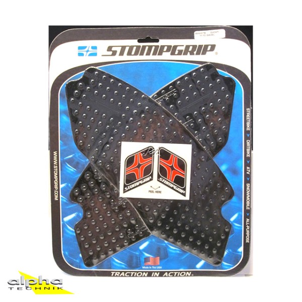 Stompgrip schwarz, Volcano, für Ducati Diavel, 2011-18