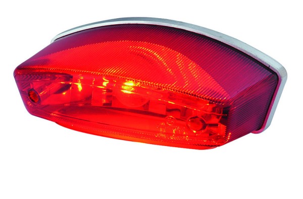 HIGHSIDER smart MONSTER universal rear light incl. license plate light, red/clear