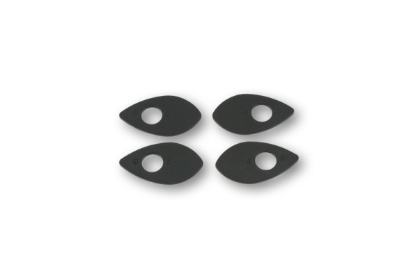 HIGHSIDER smart mounting plates Indy Spacer Black For Various, Ducati, Honda