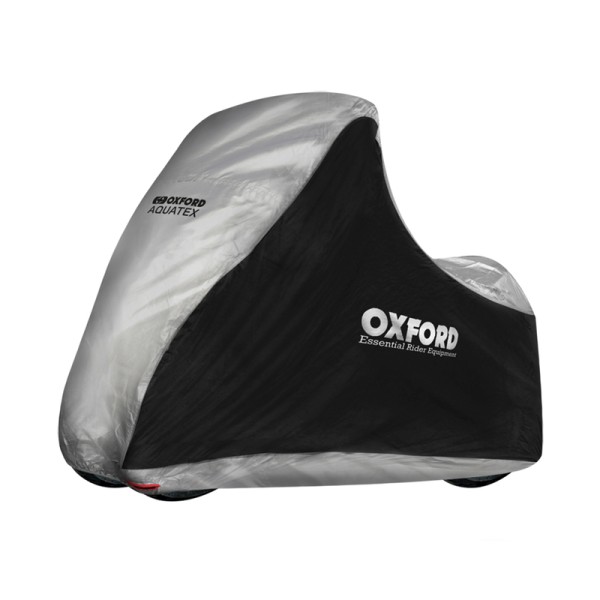 Oxford Indoor / Outdoor Cover Aquatex Black/Silver - Scooter - MP3/3roues
