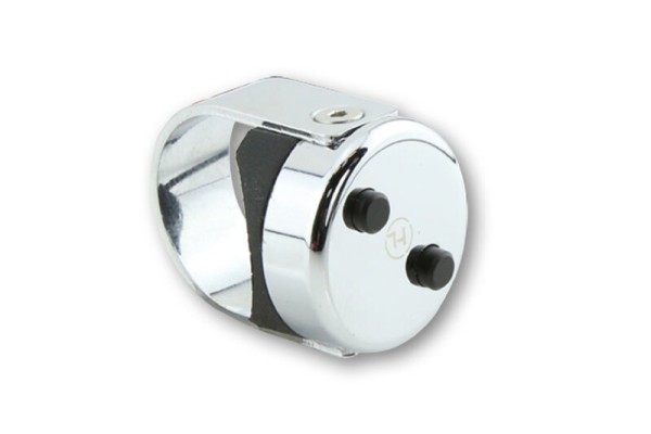 HIGHSIDER pro Classic Button Chrome For 7/8 and 1 inch handlebars
