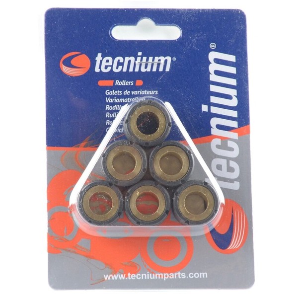 Tecnium set of Variomat rollers 25x14.9mm 18gr - 8 pieces