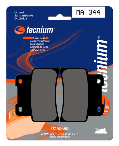 Tecnium Street Organic Brake Pads - MA344