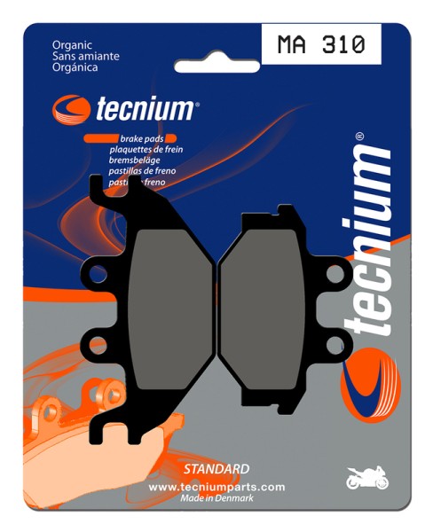 Tecnium Street Organic Brake Pads - MA310