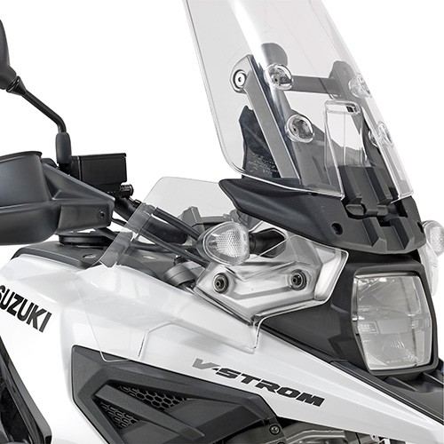Side fairing wind deflector, transparent for Suzuki V-Strom 1050 (Bj.20-) Givi