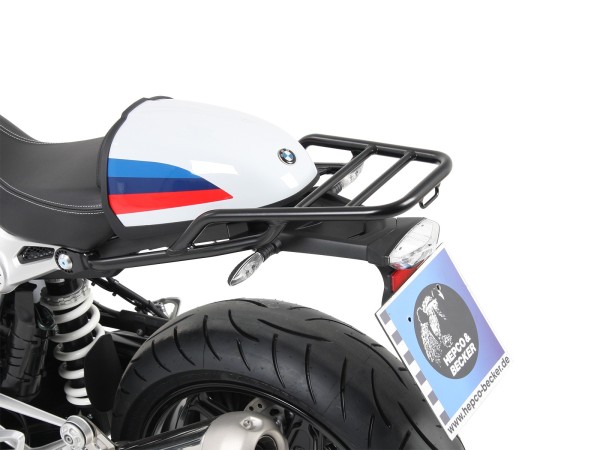 Tubular luggage rack black for BMW R nineT Racer (17-20) Hepco & Becker