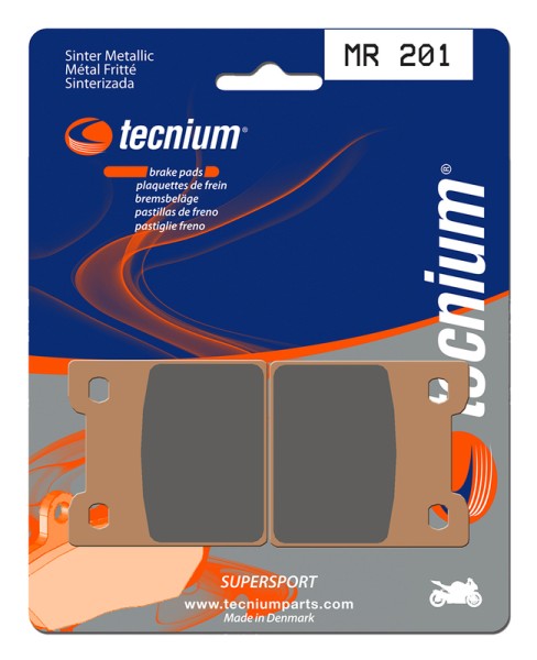 Tecnium Street Performance sintered metal brake pads - MR201