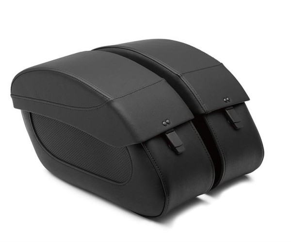 Saddlebag leather set for Vulcan S (Bj.15-19) original Kawasaki