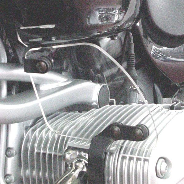 Leg protectors for BMW R 1150 R /Rockster(99-06), pair, light smoke