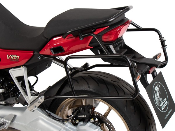 Side case carrier for Moto Guzzi V 100 Mandello Hepco & Becker