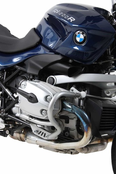 Engine guard silver for BMW R 1200 R (06-10) Hepco & Becker