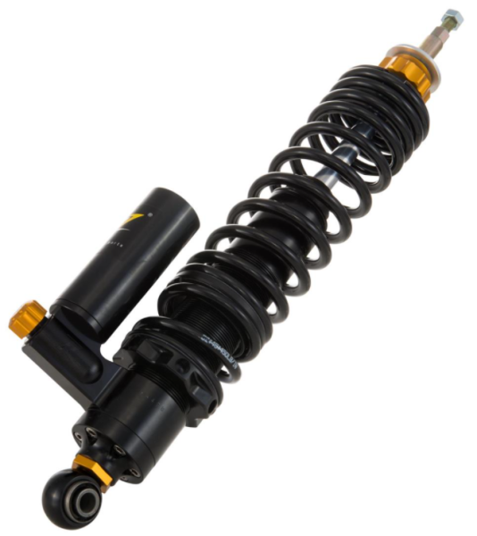 Shock absorber "Black Edition", rear for Vespa Primavera/Sprint 125-150cc ('14-), black