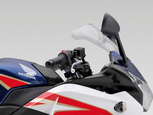 Original Honda CBR125R tank cover, carbon look