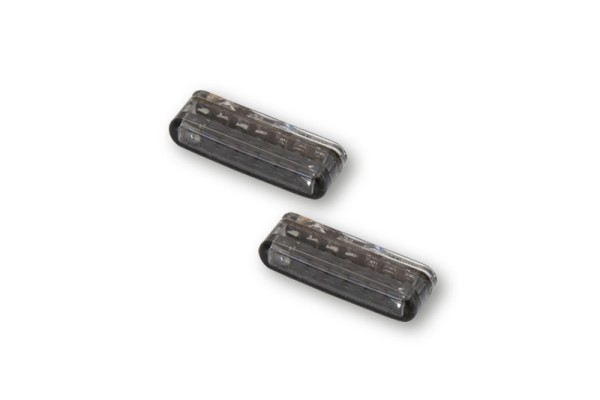 HIGHSIDER Smart Shorty LED 3in1 indicator/rear light combination module lens smoke gray (pair), rear