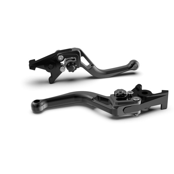 LSL brake lever BOW R38R black, short for Ducati