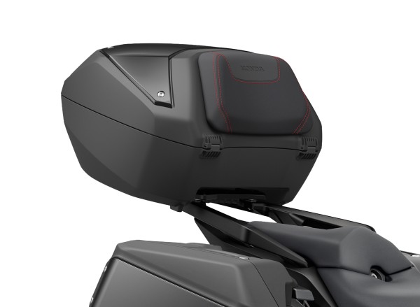Topcase kit with black back cushion/red stitching for Honda CB 1000 GT (26-) Original
