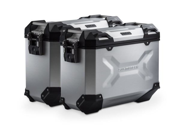 SW-Motech TRAX ADV aluminum case system silver (37l) Yamaha Tracer 9 / GT (21-), RN70-Copy