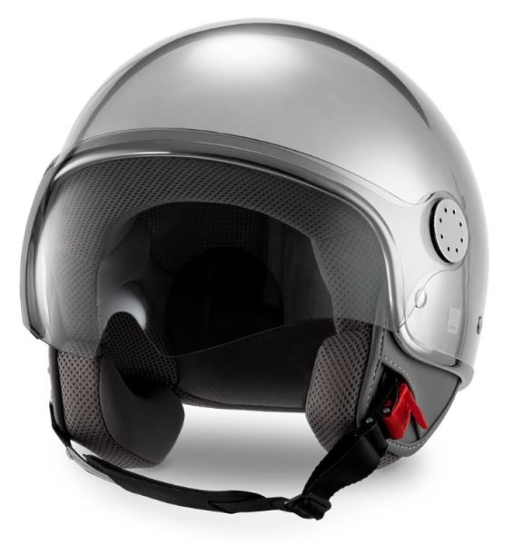 Vespa jet helmet Visor 4.0 DEC Blade silver matt