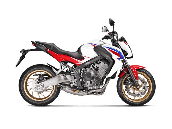 Original Honda CBR 650 F AKRAPOVIC silencer