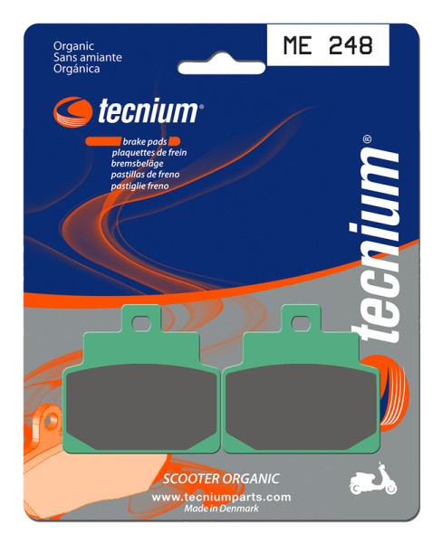 Tecnium Scooter Organic Brake Pads - ME248