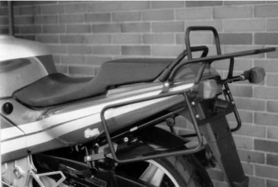 Tubular luggage rack top case carrier and side case carrier for Honda CBR 600 F (86-90) Hepco & Becker