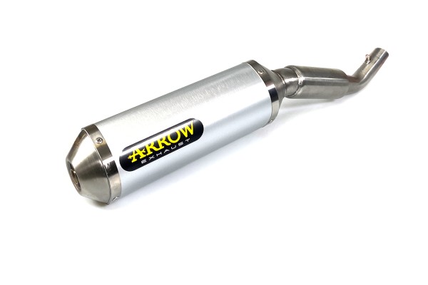ARROW Auspuff THUNDER für Honda XR125L 2004-2005, Aluminium