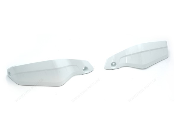 White Hand Protector Kit for the XL 750 Transalp (23-)/E-Clutch (26-) and CRF1100L Africa Twin (20-)