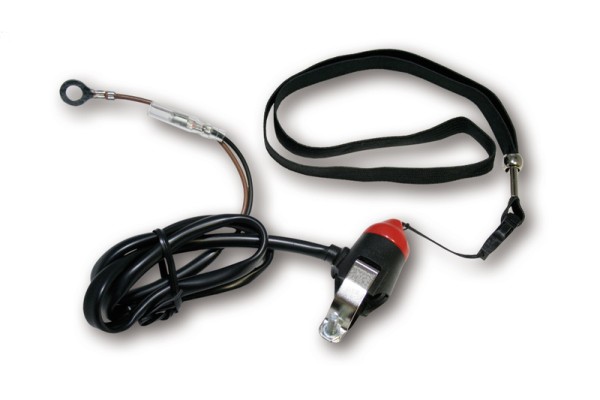 HIGHSIDER smart emergency stop switch universal, with magnetic circuit + rubber band, normally open type, waterproof