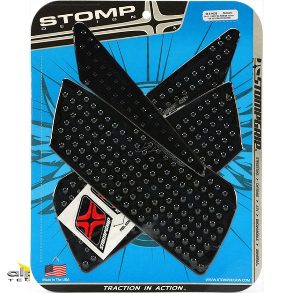 Stompgrip schwarz, Volcano, für div. Ducati Modelle