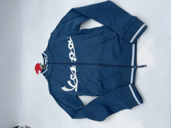 Zip top Vespa blue - XS