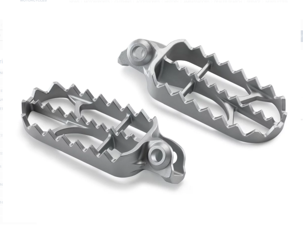 Original footrest set for Husqvarna FS 701 Supermoto