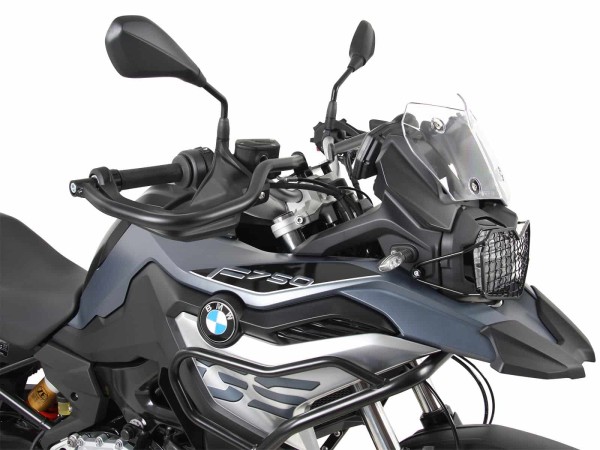 Front protection bar black for BMW F 750 GS Hepco & Becker