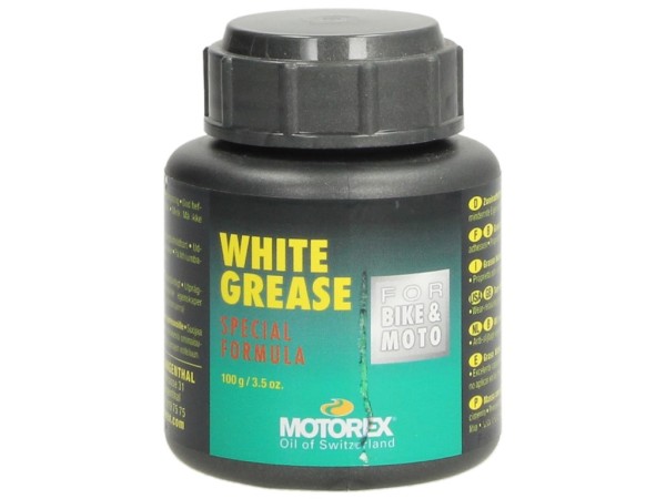 Motorex greases / lubricating oils, White Grease 628, 100 g