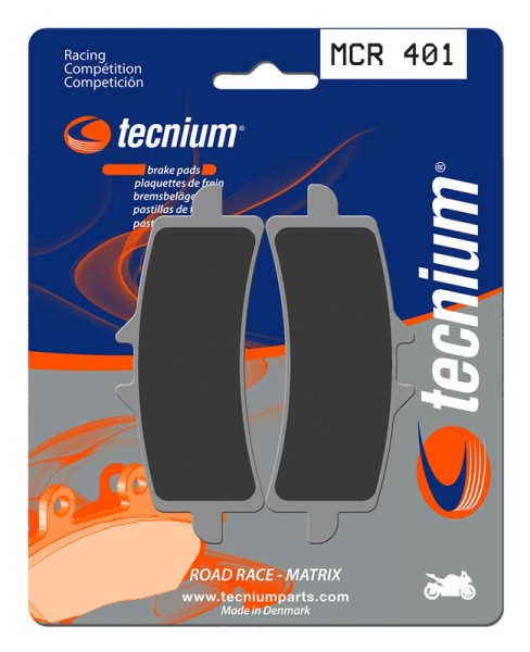 Tecnium Racing sintered metal carbon brake pads - MCR401